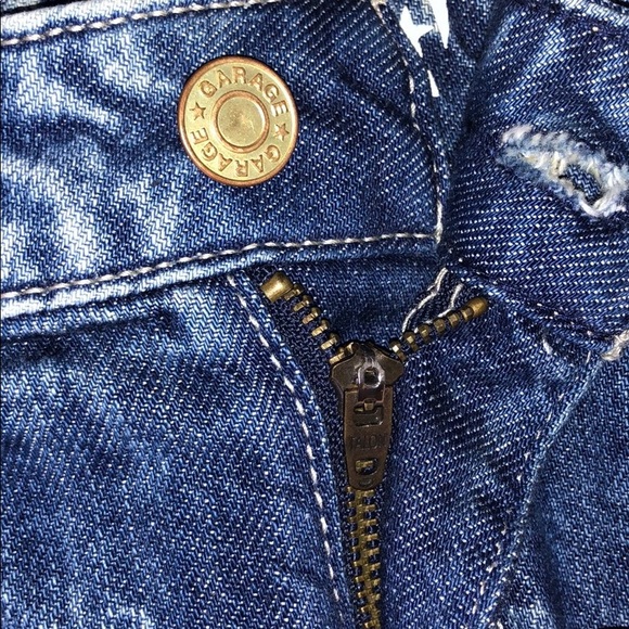 GARAGE BOYFRIEND STYLE DISTRESSED JEANS - Picture 6 of 8